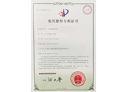 Patent Certificate 5